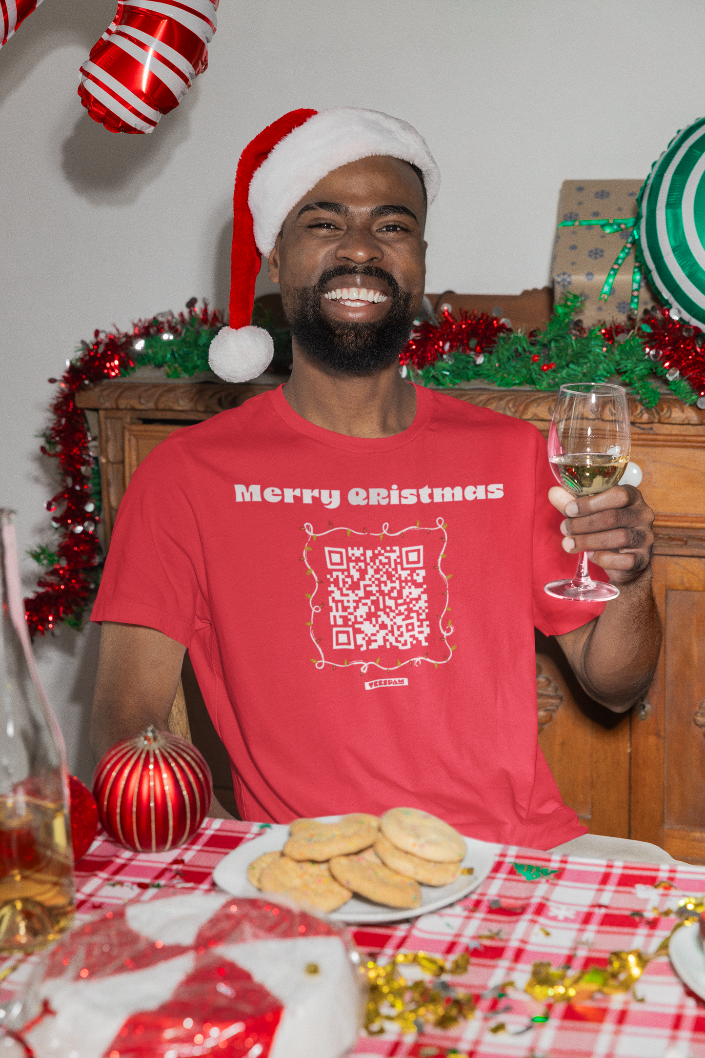 Merry QRistmas Meme Tee