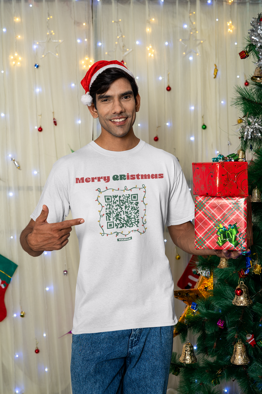 Merry QRistmas Meme Tee